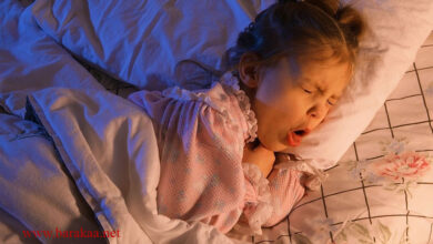 علاج الكحة عند الاطفال وقت النوم بالاعشاب 