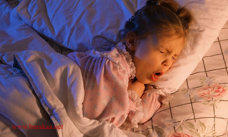علاج الكحة عند الاطفال وقت النوم بالاعشاب 
