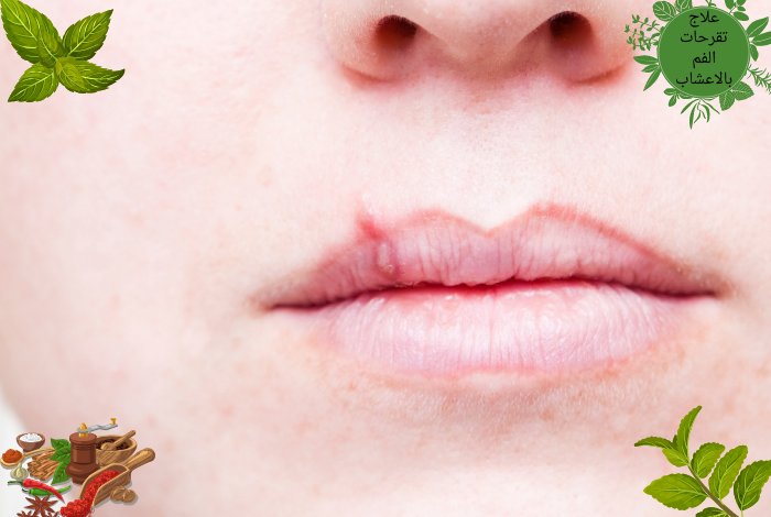علاج تقرحات الفم بالاعشاب