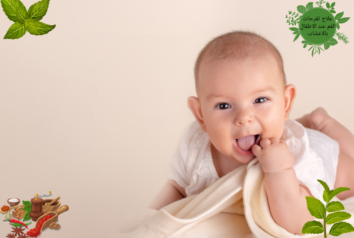 علاج تقرحات الفم عند الاطفال بالاعشاب