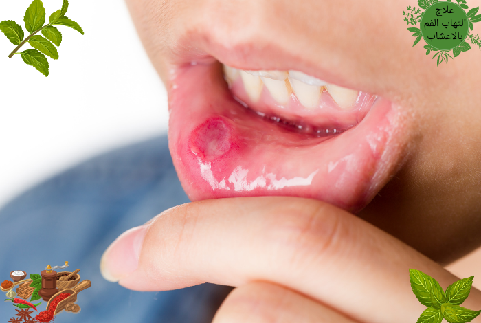 علاج التهاب الفم بالاعشاب