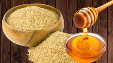 فوائد جنين القمح مع العسل