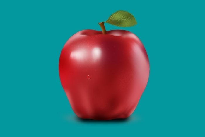 هل التفاح يحتوي على الكافيين