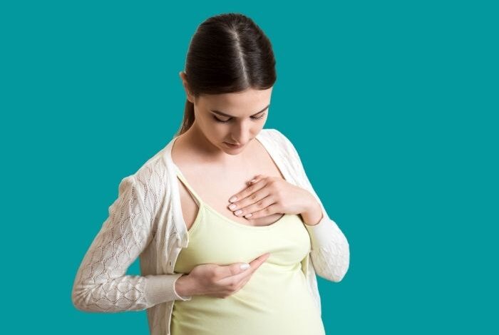 أسباب صغر حجم الثدي في الحمل